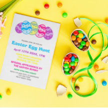 Party Einladung der Ostereier