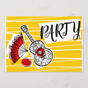 Party Einladung der Souvenirgruppe