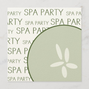 Party Einladung der Wellness-Center