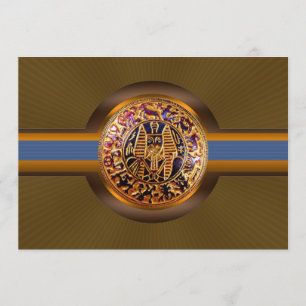 Party Einladung des ägyptischen Königs