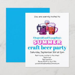 Party Einladung des Handwerks