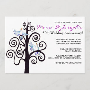 Party Einladung des Lebens zum Hochzeitstag