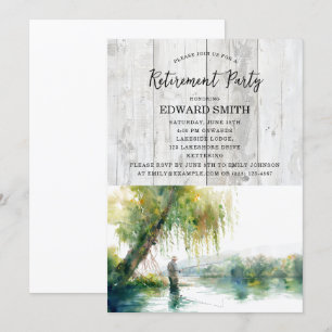Party Einladung des Ruhestands