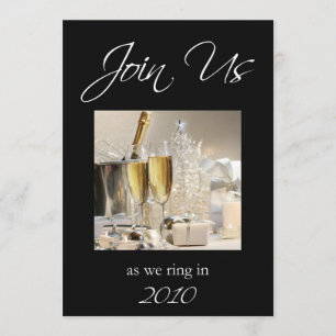 Party Einladung des Sylvesterabends