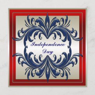 Party Einladung des Unabhängigkeitstages