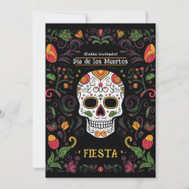 💀 🎉 Party Einladung Día de Muertos