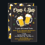 Party Einladung für das Ruhestand von Cheers und B<br><div class="desc">Phantastische Party Einladungen für die Beers Rentirement. Großes Retro-angesagtes Ambiente. Benötigen Sie Hilfe beim Layout,  schicken Sie mir einfach eine E-Mail an tkatz@me.com Toll für jeden Meilenstein Geburtstag,  30.,  40.,  50.,  60.,  70.,  80. oder mehr! Wechsel zu einer von McBooboos gezeichneten Alters-Illustration</div>