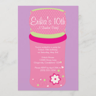 Party Einladung für Mädchen