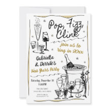 Party Einladung für neue Jahre