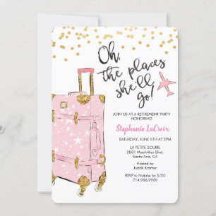 Party Einladung für Reisende