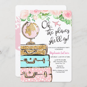 Party Einladung für Reisende