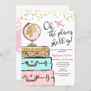 Party Einladung für Reisende