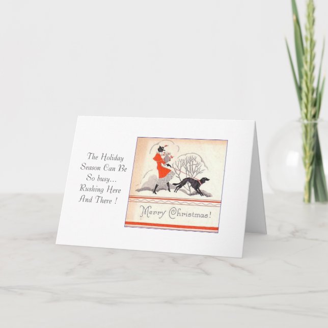 Party Einladung Holiday Tee (Vorderseite)