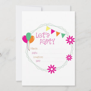 Party Einladung lasse