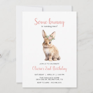 Party Einladung mit sonniger Blumenpracht