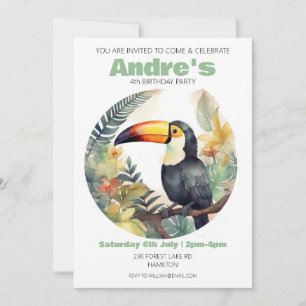 Party Einladung personalisierter Kindergeburtstag