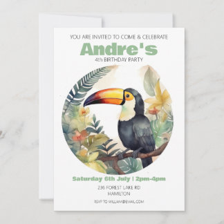 Party Einladung personalisierter Kindergeburtstag