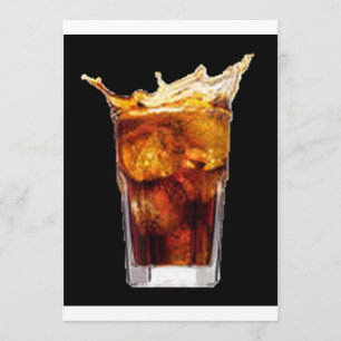 Party Einladung Rum & Cola