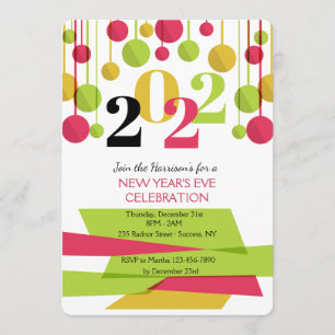 Party Einladung vom 31. Dezember