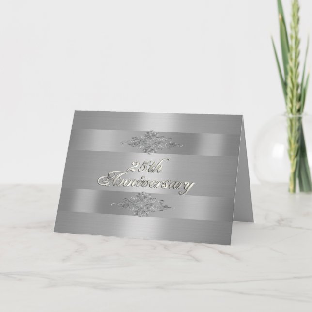 Party Einladung von Kindern zum 25. (Vorderseite)