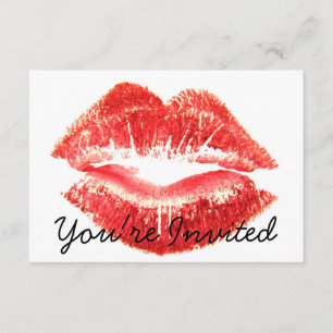 Party Einladung von Mädchen