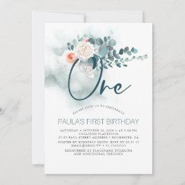 Party Einladung zum 1. Geburtstag