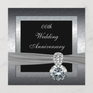 Party Einladung zum 25. Geburtstag der Silberne Ho