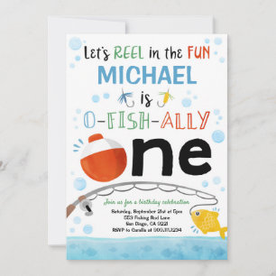 Party Einladung zum ersten Geburtstag