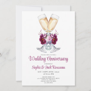 Party Einladung zum Hochzeitstag