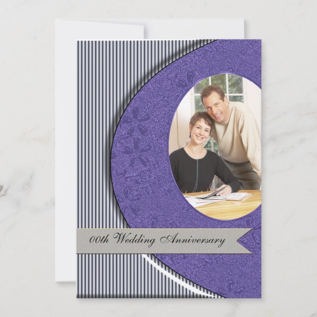 Party Einladung zum Hochzeitstag (Vorderseite)