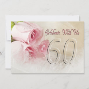 Party Einladung zum Jahrestag für 60 Jahre