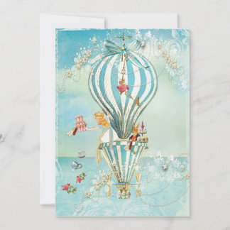 Party Einladungen der Alice im Wunderland