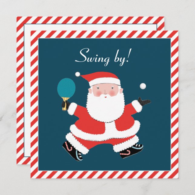 Party Einladungen der Ferienbüros (Vorne/Hinten)