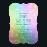 Party Einladungen des<br><div class="desc">Party Einladungen des Regenbogen-Licht-Schein-Bonbon-16. Fertigen Sie für jedes mögliches Ereignis besonders an. Zusammenpassende Einzelteile sind verfügbar.</div>