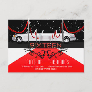 Party Einladungen des roter Teppich-Bonbon-16