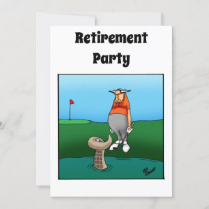 Party Einladungen für den Spaß von Funny Retiremen