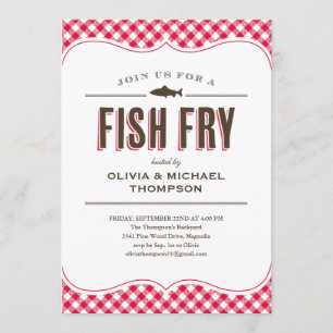 Party Einladungen für die Fischerei