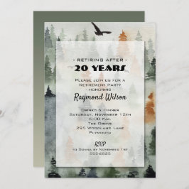 Party Einladungen für die mickrige Waldversorgung