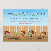 Party Einladungen für Kindergärten