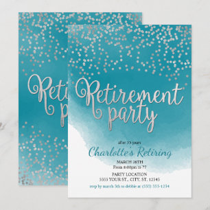 Party Einladungen für moderne Altersversorgung