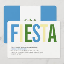 Party: Einladungen: Guatemala: Guatemaltekische Fl