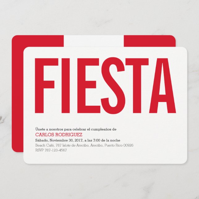 Party: Einladungen: Peru: Peruanische Flagge Einladung (Vorne/Hinten)