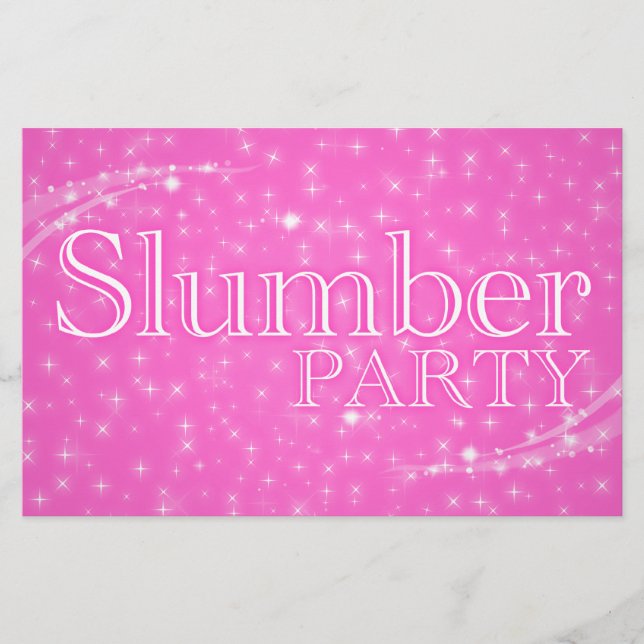 Party Einladungen: Starshöhe (Vorderseite)