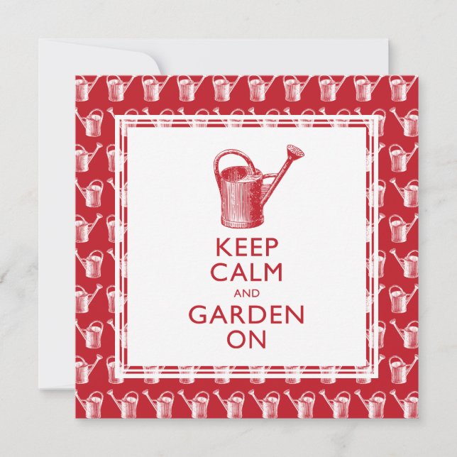 Party Einladungen von Funny Gardener im Ruhestand (Vorderseite)