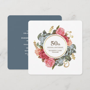Party Einladungen zum 50. Hochzeitstag