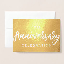 Party Einladungen zum 50-jährigen Jubiläum des Gol