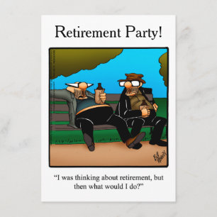 Party Einladungen zum Spaß von Rentenansprüchen