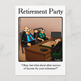 Party Einladungen zum Spaß von Rentenzahlungen "Sp