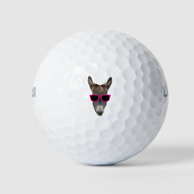 Party Esel Golfball (Vorderseite)