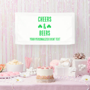 Party-Event für Cheers und Biere Banner